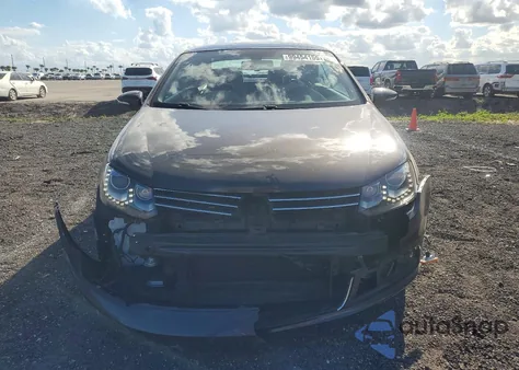 2015 Volkswagen Eos Lux from USA, damaged, VIN WVWFW8AH4FV000879